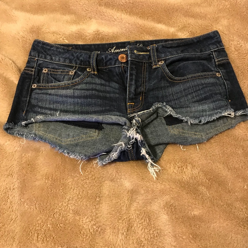 American eagle jean shorts